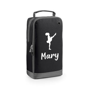 Personalised Name Irish Dance Text Shoe Bag Storage