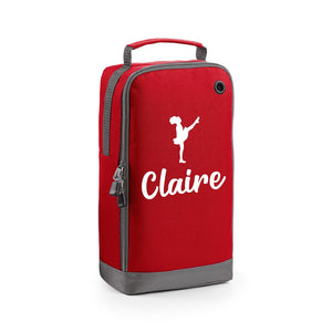 Personalised Name Irish Dance Text Shoe Bag Storage