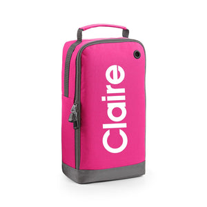 Personalised Name Text Shoe Bag Storage