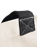 Load image into Gallery viewer, Personalised Dog Paw Name Jute Storage Toy Treats Travel Tote Bag
