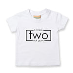 Load image into Gallery viewer, I Make Two Look Good Kids T-shirt
