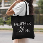 Load image into Gallery viewer, Mother of Twins Tote Bag Cotton Bag

