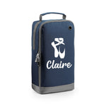 Load image into Gallery viewer, Personalised Name Ballet Dance Text Shoe Bag Storage
