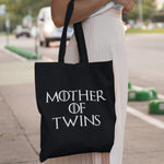 Load image into Gallery viewer, Mother of Twins Tote Bag Cotton Bag
