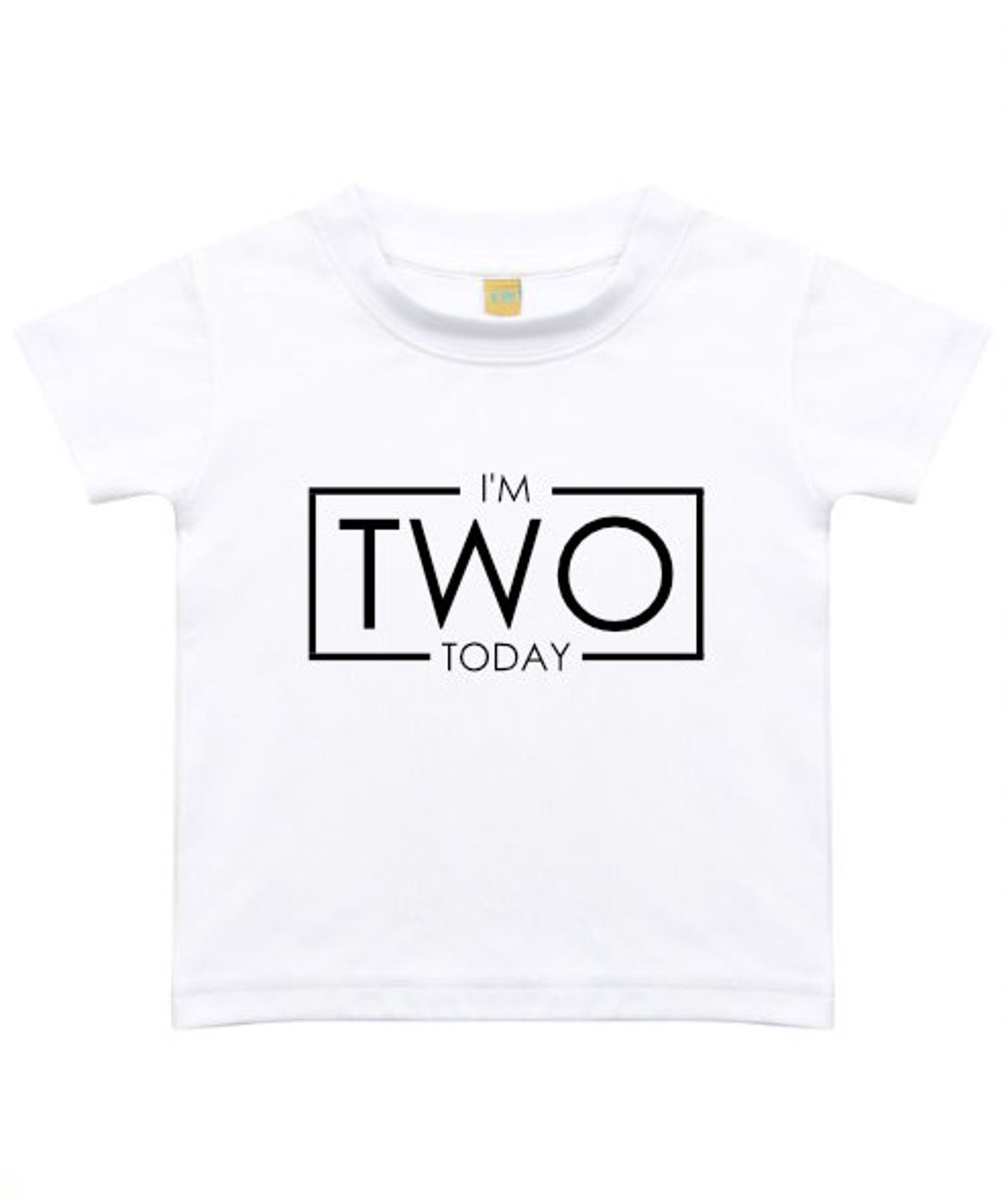 I'm Two Today Unisex Kids T-shirt