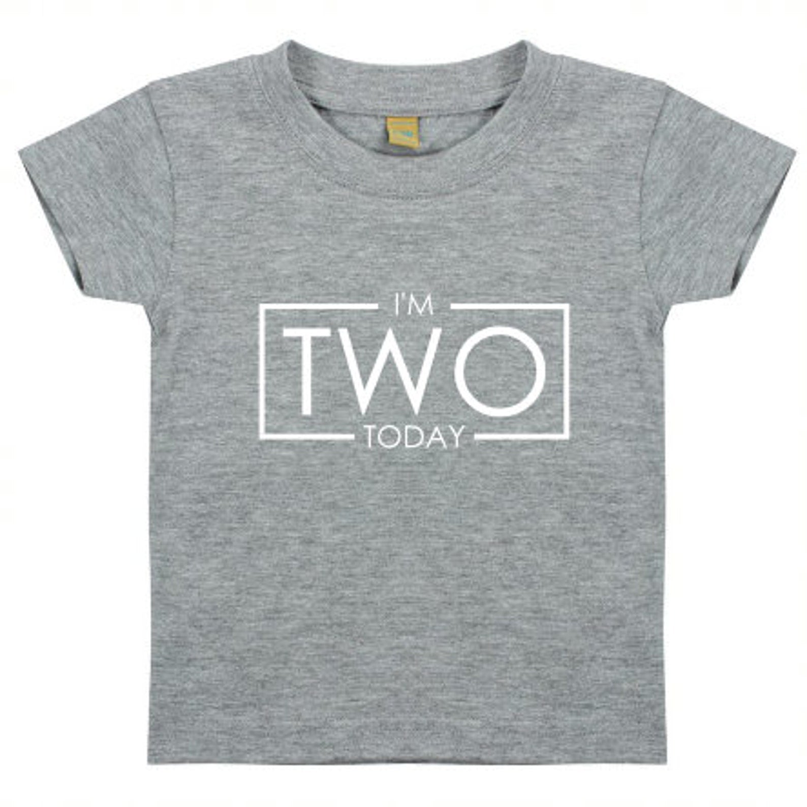 I'm Two Today Unisex Kids T-shirt