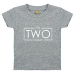 Load image into Gallery viewer, I&#39;m Two Today Unisex Kids T-shirt

