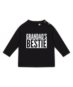 Load image into Gallery viewer, Grandad&#39;s Bestie Baby Toddler Kids LONG SLEEVE T-shirt
