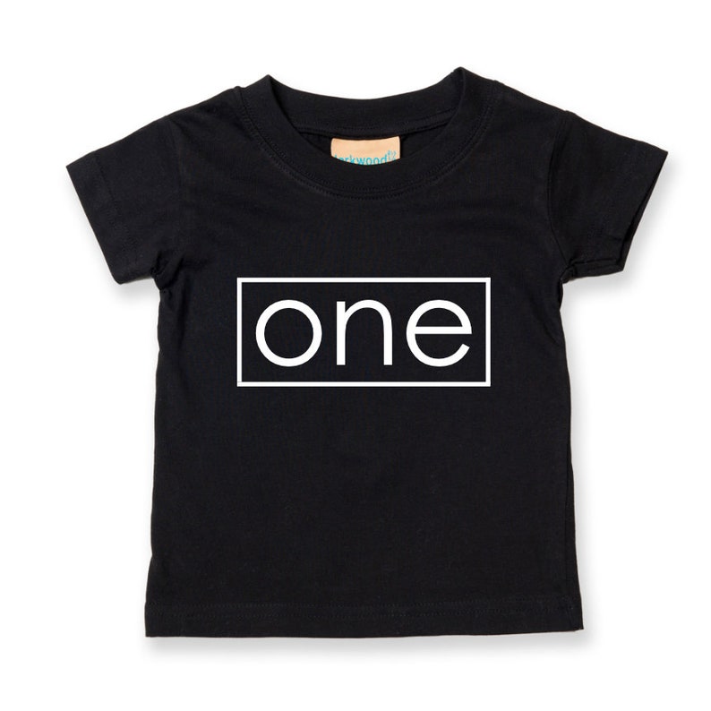 ONE 1st Birthday Kids T-shirt Des2