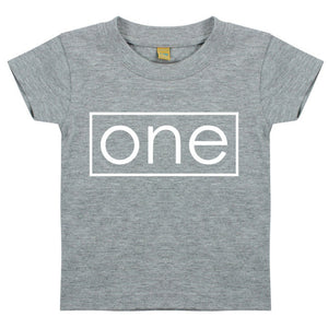ONE 1st Birthday Kids T-shirt Des2