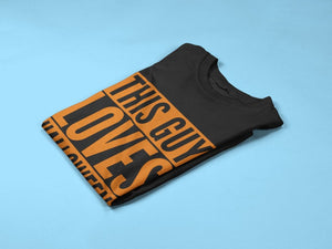This Guy Loves Halloween Novelty Tshirt