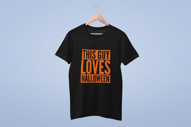 This Guy Loves Halloween Novelty Tshirt