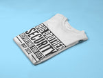 Load image into Gallery viewer, Big Brother Security/ Big Sister Security Personalised New Baby Announcement Kids T-Shirt
