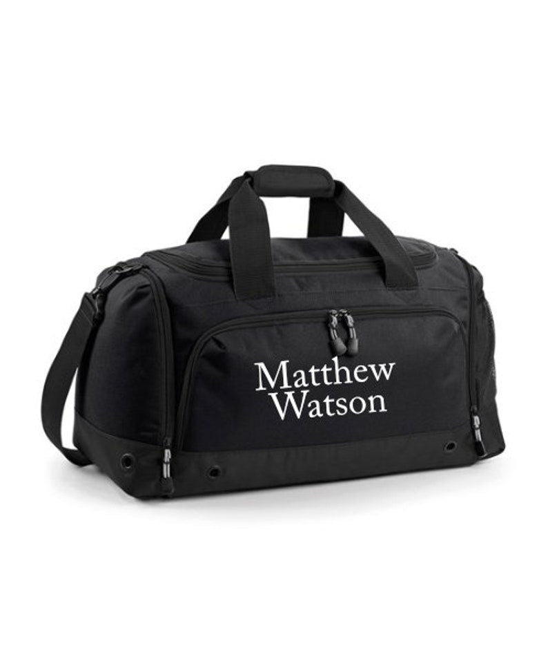 Personalised Custom NAME Holdall Bag