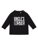 Load image into Gallery viewer, Uncle&#39;s Bestie LONG SLEEVE Baby Toddler Kids T-Shirt
