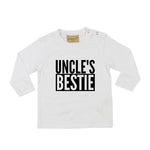 Load image into Gallery viewer, Uncle&#39;s Bestie LONG SLEEVE Baby Toddler Kids T-Shirt
