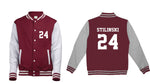 Load image into Gallery viewer, Stiles Stilinski 24 Wolf Teen Adult Varsity College Contrast Jacket
