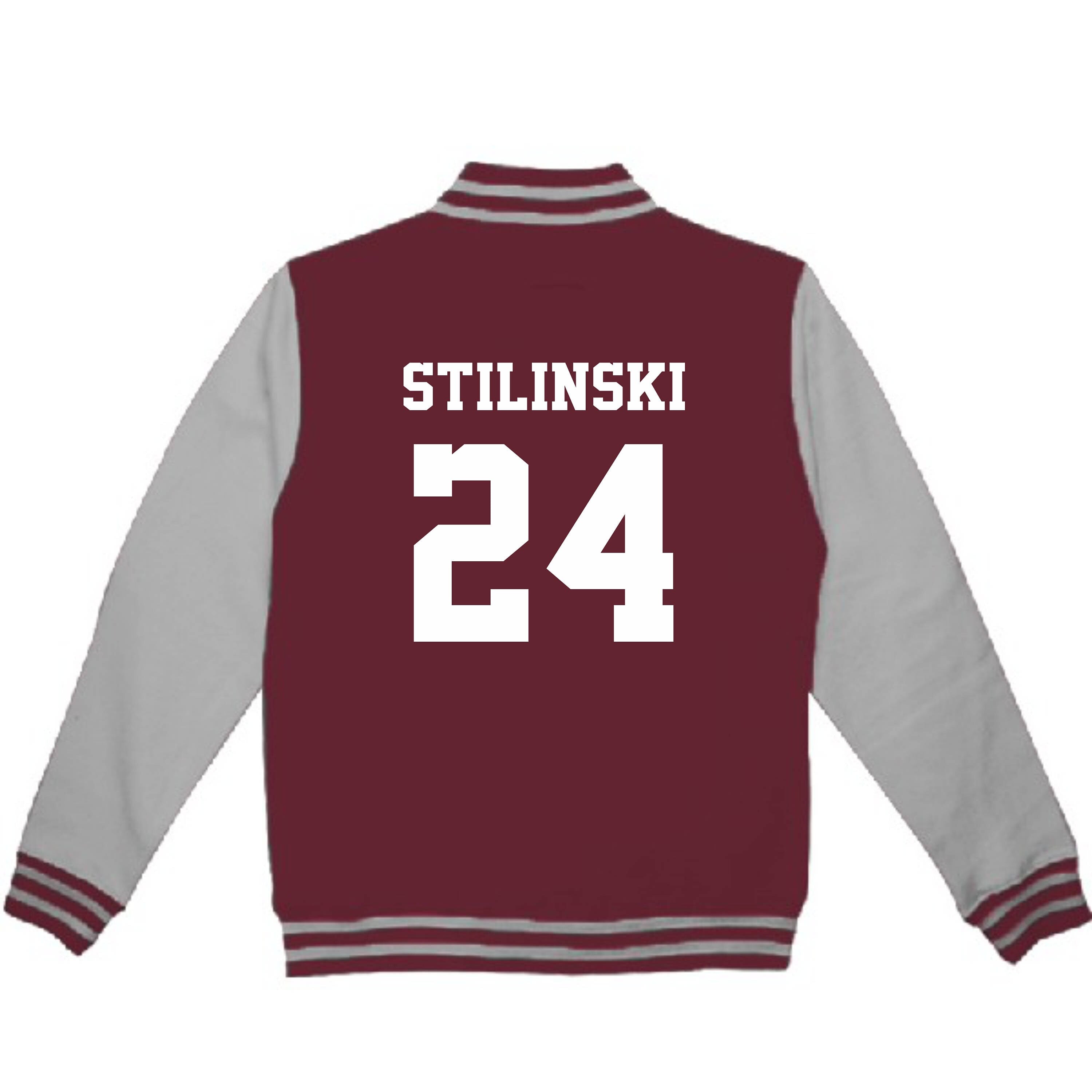 Stiles Stilinski 24 Wolf Teen Adult Varsity College Contrast Jacket