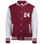 Load image into Gallery viewer, Stiles Stilinski 24 Wolf Teen Adult Varsity College Contrast Jacket
