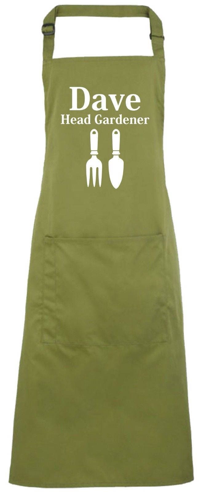 Head Gardener Personalised Apron