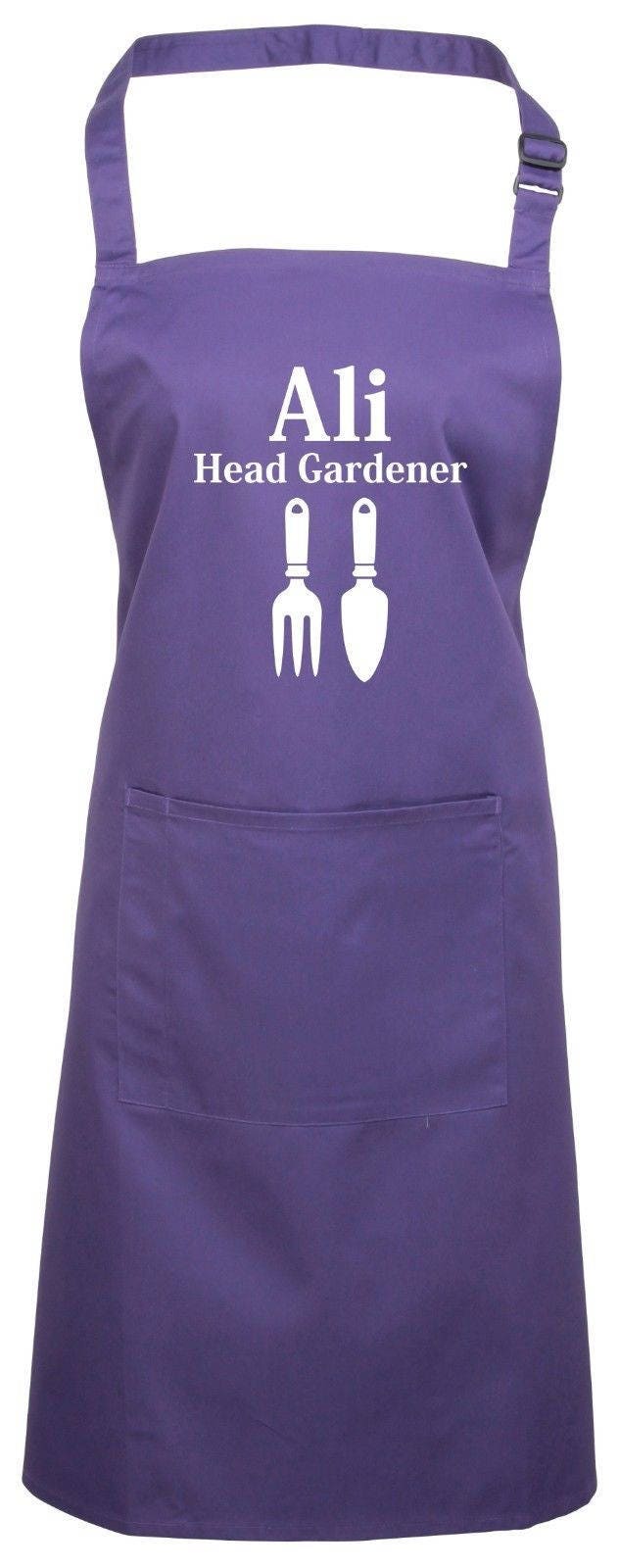 Head Gardener Personalised Apron