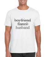 Load image into Gallery viewer, Boyfriend Fiance Husband Mens T-Shirt
