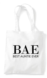 BAE Best Auntie Ever Tote Bag - Red Leader Clothing
