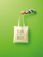 Load image into Gallery viewer, Team Bride Tote Bag Hen Party Batchelorette Bride Bridesmaid Mother Bride Tribe Groom Maid of Honour Name Lightweight Tote Bag Wedding - Red Leader Clothing
