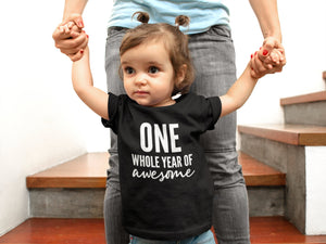 One Whole Year Of Awesome Kids T-shirt