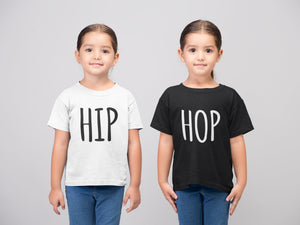 Hip Hop Twins Kids Toddler Baby T-shirt - Red Leader Clothing
