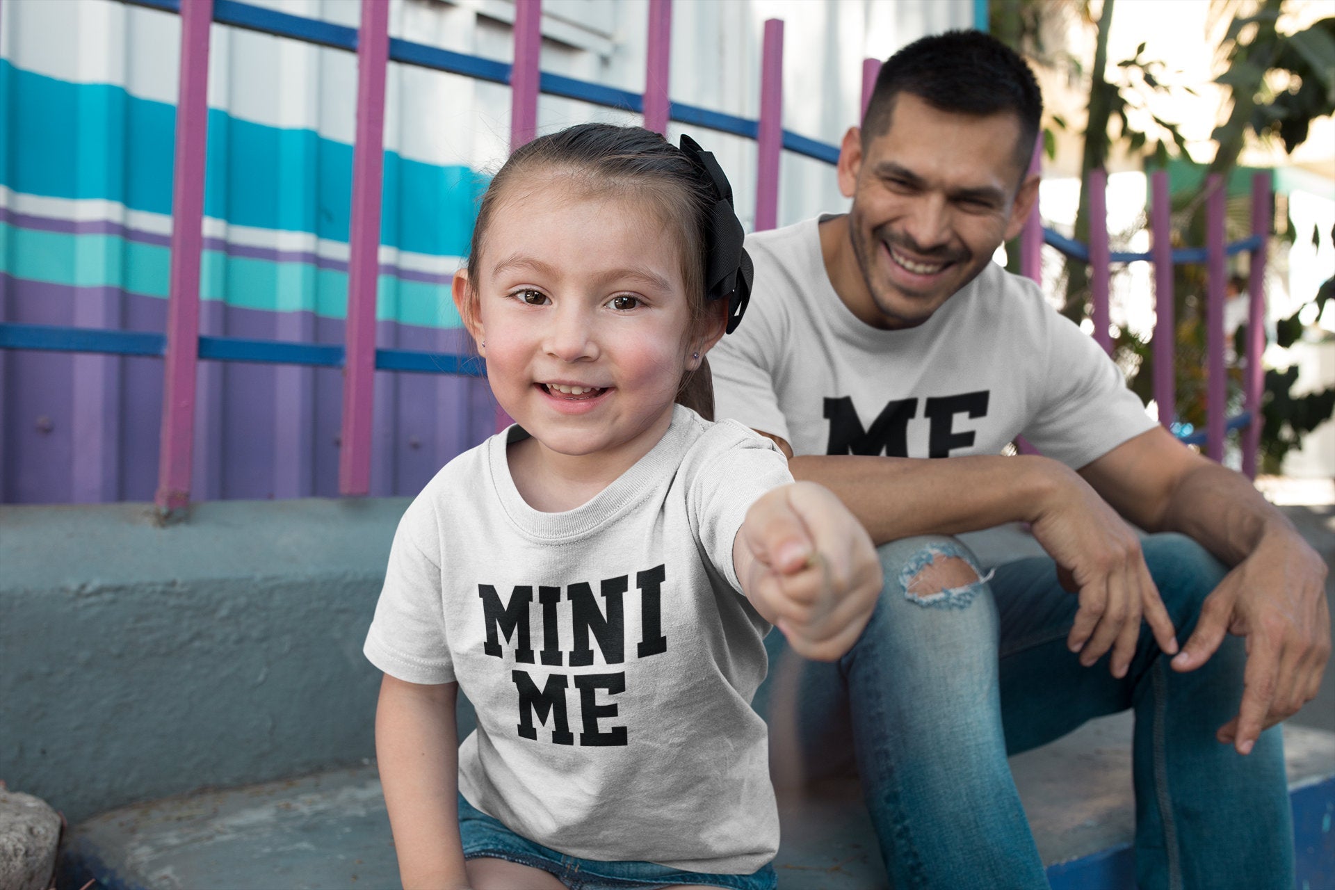 Me Mini Me Parent Child Matching T-shirt - Red Leader Clothing