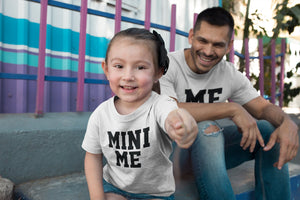 Me Mini Me Parent Child Matching T-shirt - Red Leader Clothing