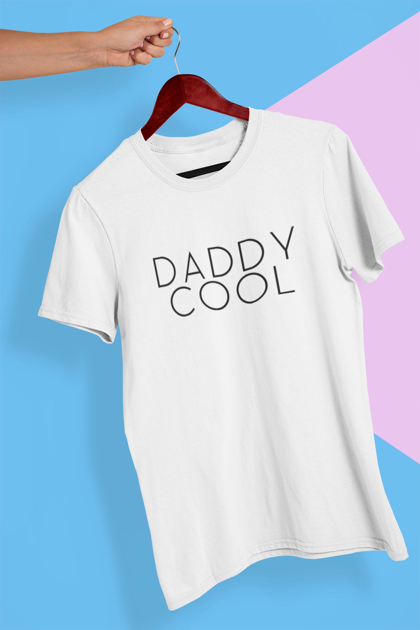 Baby Cool Daddy Cool Dad Baby Matching T-Shirt & Bodysuit - Red Leader Clothing