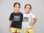 Load image into Gallery viewer, Three Whole Years Of Awesome Kids Tshirt Birthday Gift Party Child Sibling Celebration Present T Shirt 3 Year Old Third Birthday - Red Leader Clothing
