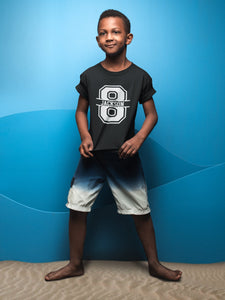 8th Birthday Personalised Kids T-Shirt - Red Leader Clothing