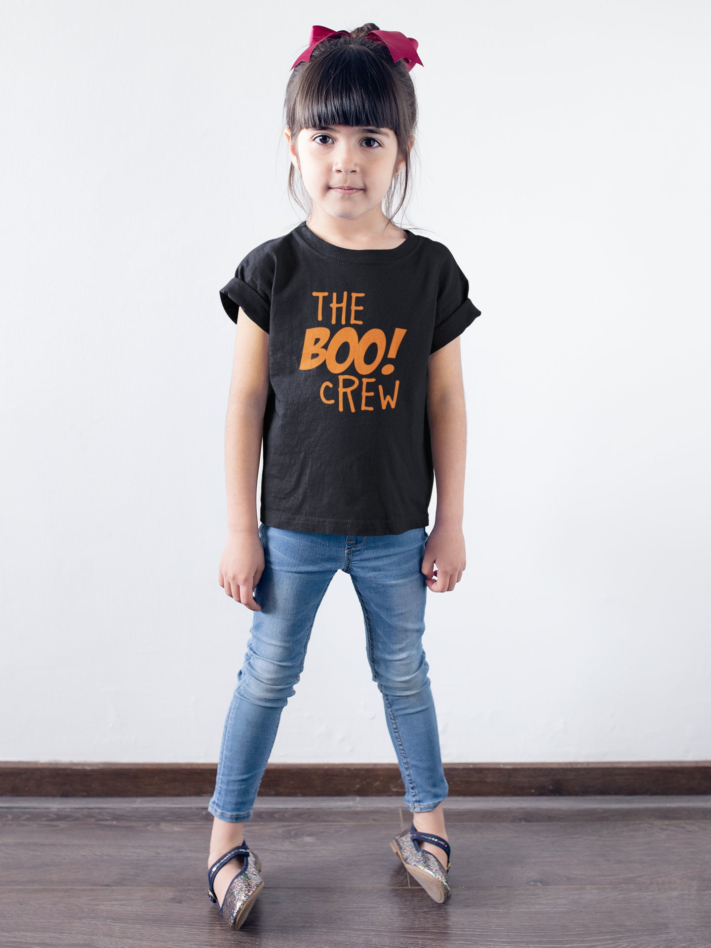 The Boo! Crew Parent Child Matching Halloween Tshirts