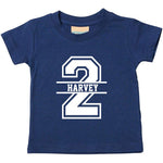 Load image into Gallery viewer, 2nd Birthday Personalised Kids T-Shirt - Red Leader Clothing
