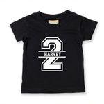 Load image into Gallery viewer, 2nd Birthday Personalised Kids T-Shirt - Red Leader Clothing
