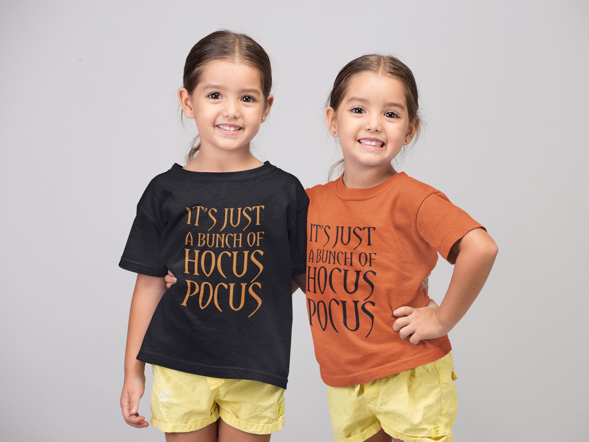It's Just A Bunch Of Hocus Pocus Kids Halloween T-Shirt