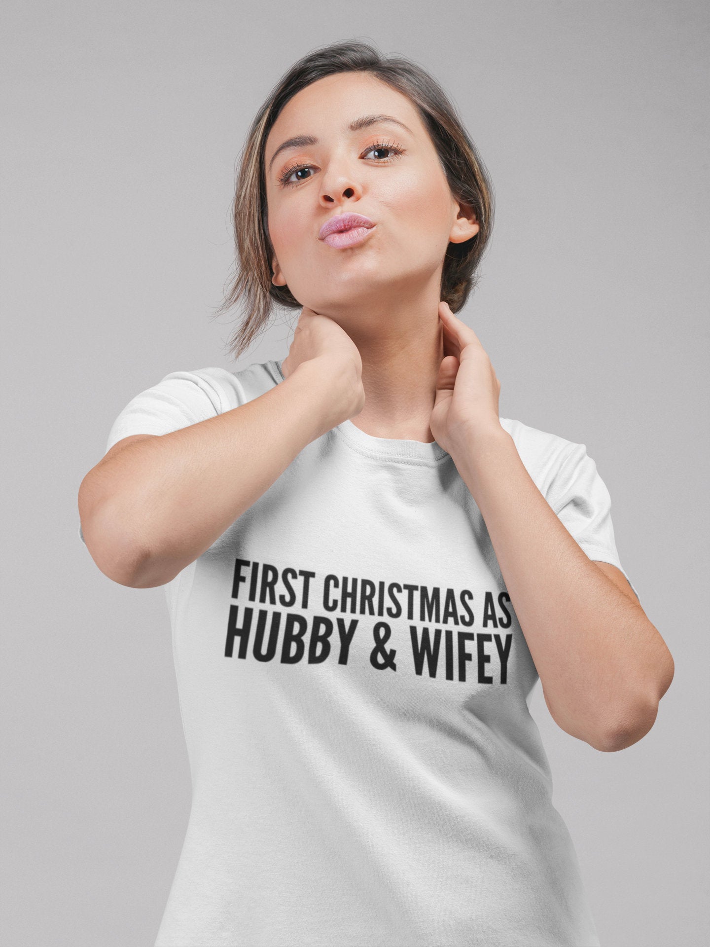 First Christmas As Hubby & Wifey T-Shirt