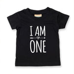 Load image into Gallery viewer, I Am One 1st Birthday Kids T-shirt - Red Leader Clothing
