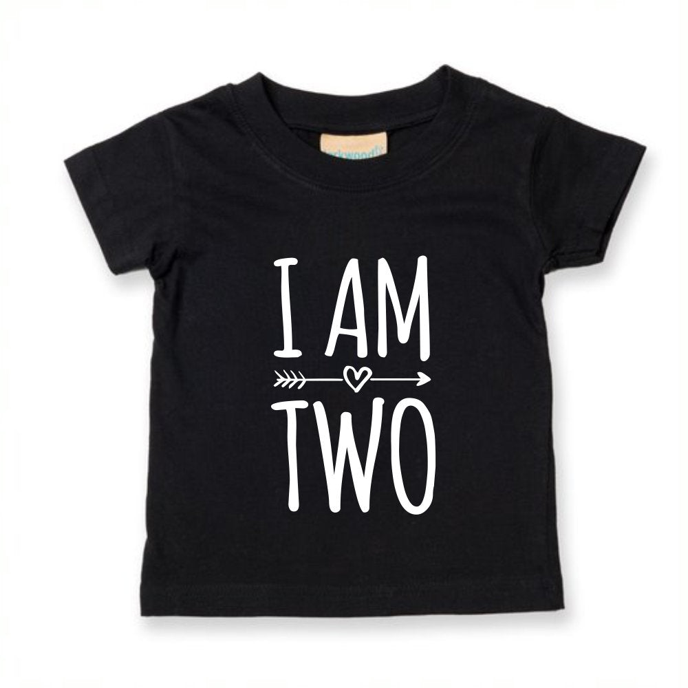 I Am Two Unisex Kids T-shirt - Red Leader Clothing