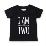 Load image into Gallery viewer, I Am Two Unisex Kids T-shirt - Red Leader Clothing

