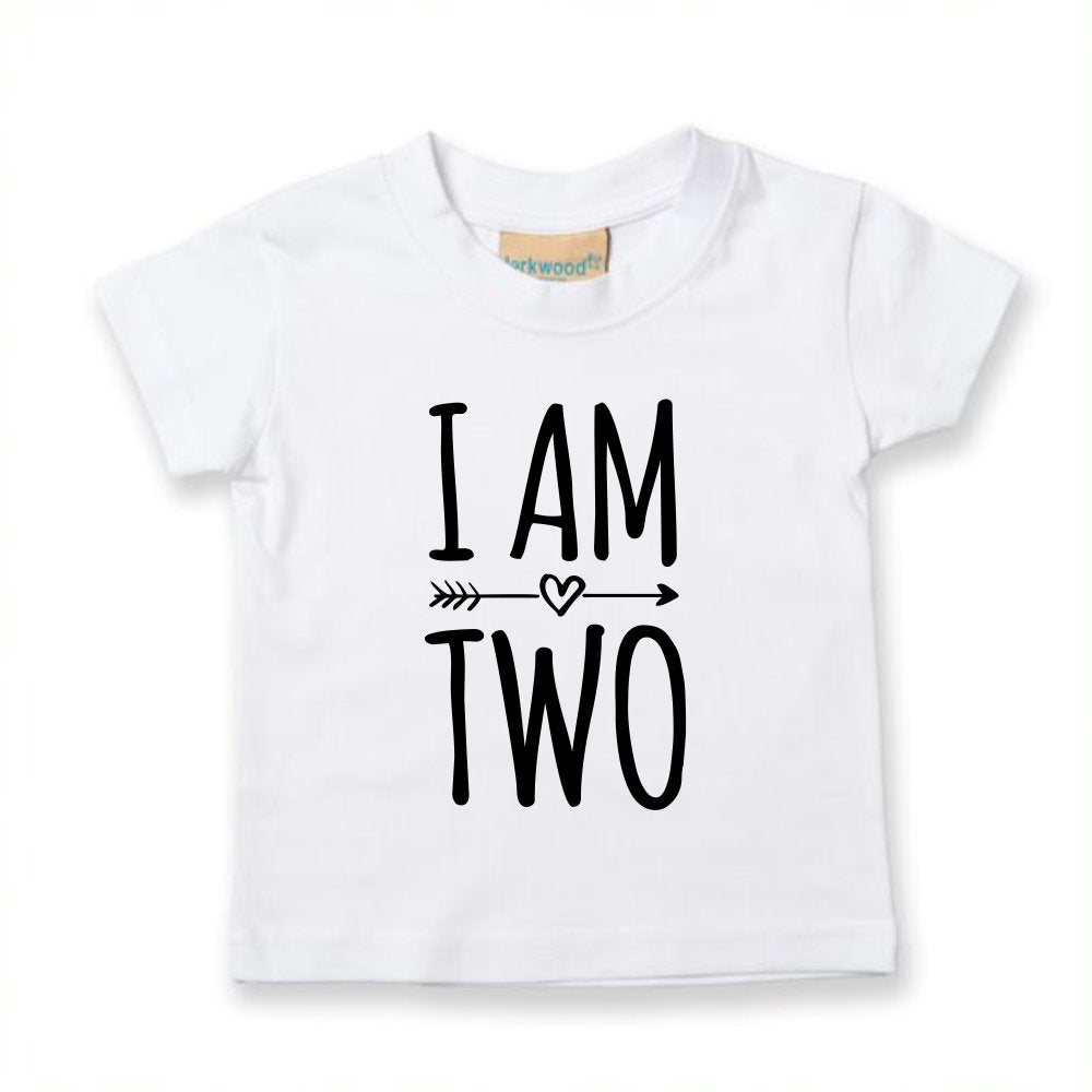 I Am Two Unisex Kids T-shirt - Red Leader Clothing