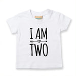 Load image into Gallery viewer, I Am Two Unisex Kids T-shirt - Red Leader Clothing
