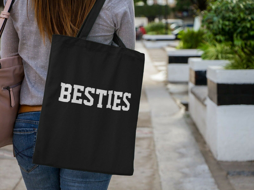 Besties Tote Bag Cotton Bag Lightweight - Red Leader Clothing