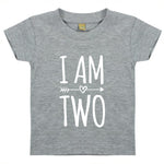 Load image into Gallery viewer, I Am Two Unisex Kids T-shirt - Red Leader Clothing
