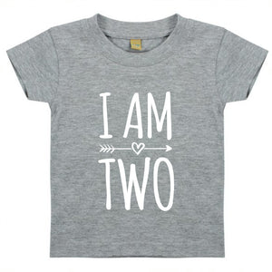 I Am Two Unisex Kids T-shirt - Red Leader Clothing