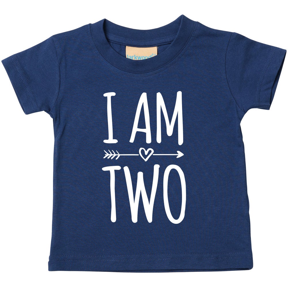 I Am Two Unisex Kids T-shirt - Red Leader Clothing