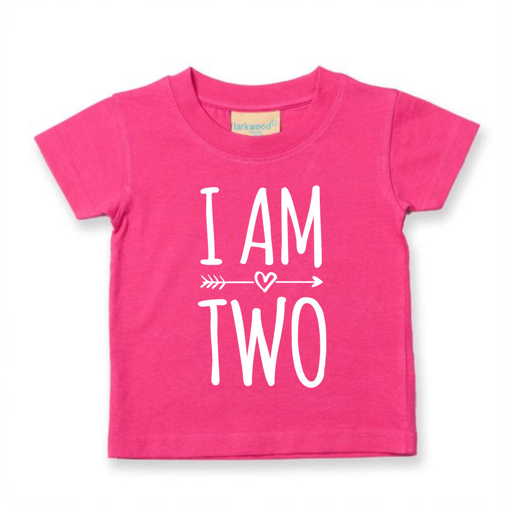 I Am Two Unisex Kids T-shirt - Red Leader Clothing